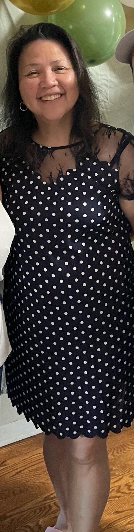 Gina Marie at the beginning of her wellness journey